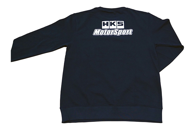 HKS MOTOR SPORT SWEAT BLACK