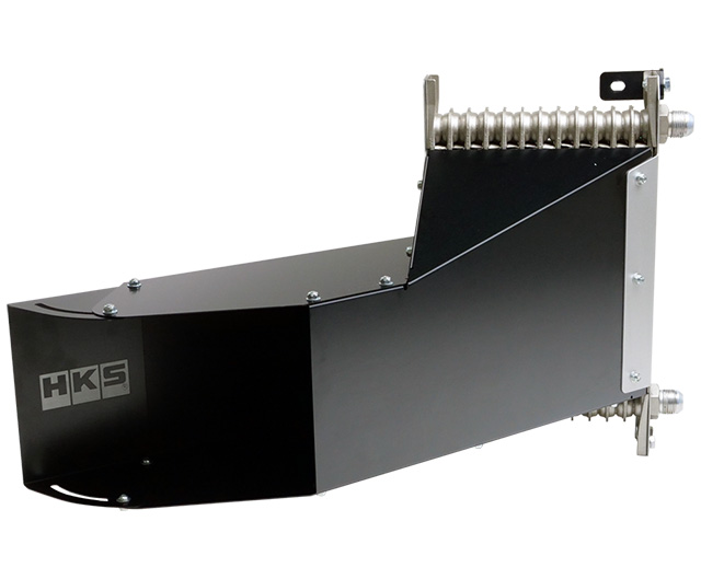 OIL COOLER KIT BLACK