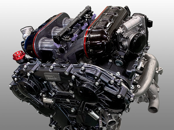 COMPLETE ENGINE VR38DETT 4.3L STEP 3