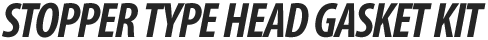 STOPPER TYPE HEAD GASKET KIT