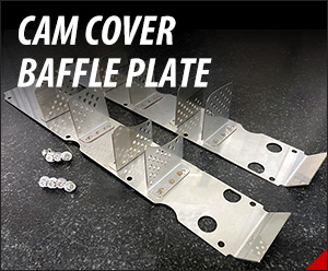 CAM COVER BAFFLE PLATE