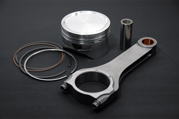 FORGED PISTON + CONROD SET VR38DETT STEP2