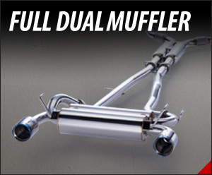 FULL DUAL MUFFLER