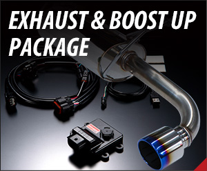 EXHAUST & BOOST UP PACKAGE
