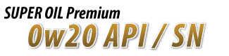 SUPER OIL Premium 0w20 API/SN
