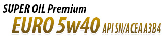 SUPER OIL Premium EURO 5w-40