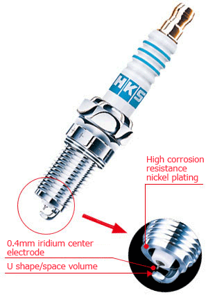 Performance Colder Spark Plugs 1.6T/2.0T ILKR9Q7G Heat Range 9 (Set of 4)  (HKS M45XL Replacement)