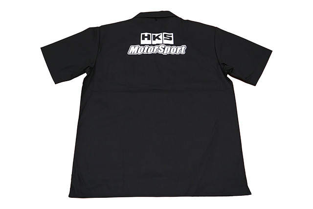 HKS MOTOR SPORT SHIRT BLACK