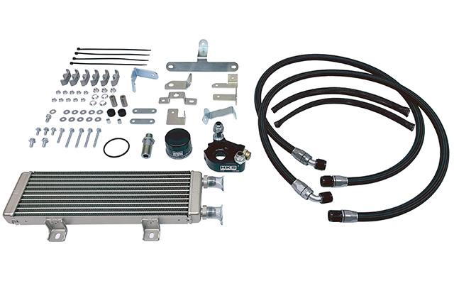 オイルクーラーキット ブラック