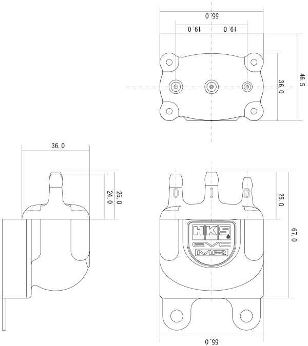 バルブユニットサイズ