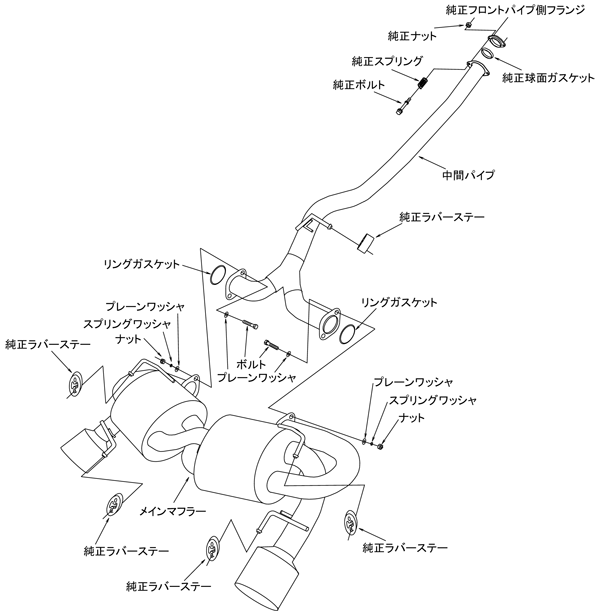 Super Turbo Muffler：インプレッサ WRX STI