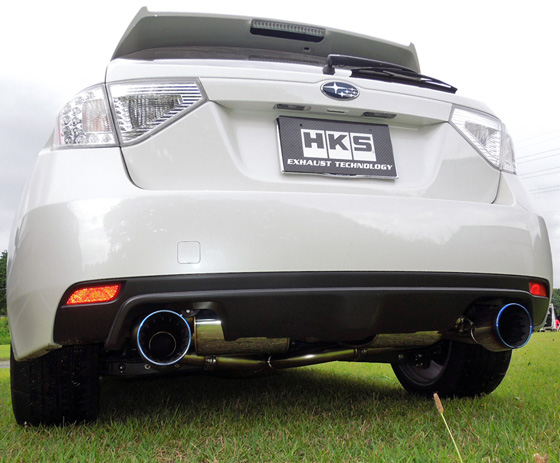 Super Turbo Muffler：インプレッサ WRX STI