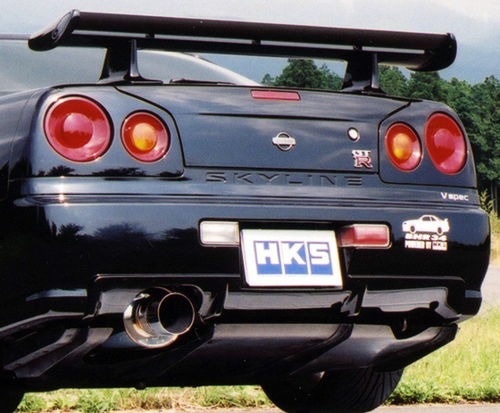 GT-R34 HKS Silent HiPower Exhaust