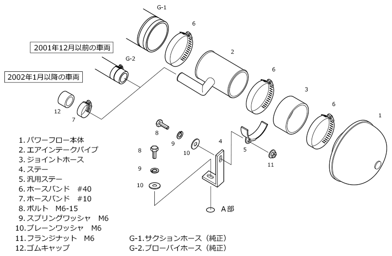 未使用 JB23W HKS パワーフロー エアクリーナー