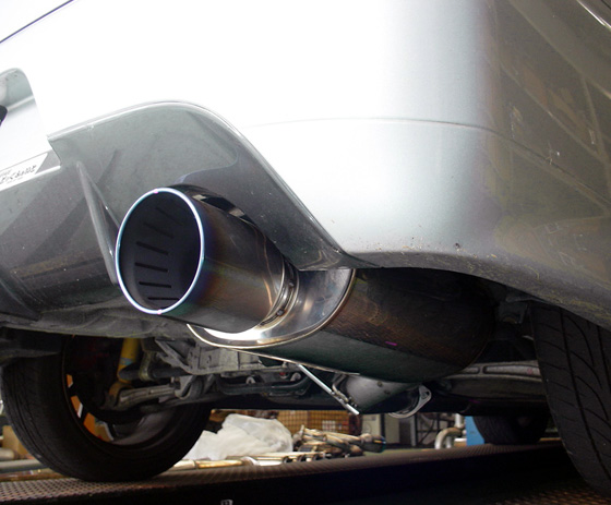 Evo 9 HKS Super Turbo Muffler Exhaust 