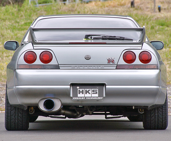 Super Turbo Muffler Ti：スカイラインGT R