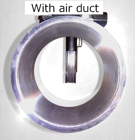 with air duct 