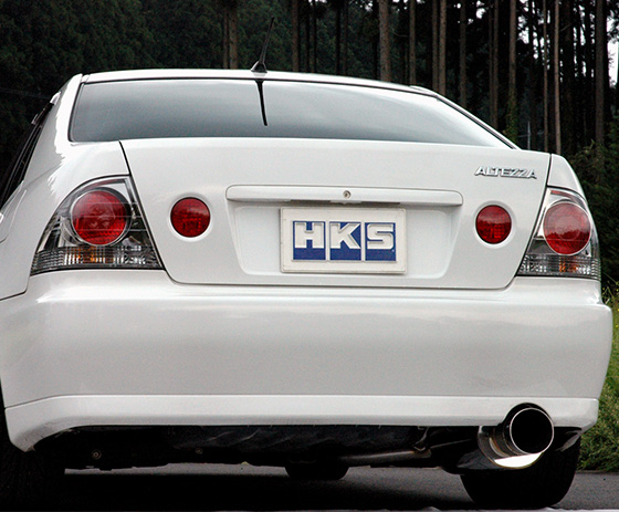 アルテッツァ HKS サイレントハイパワー マフラー