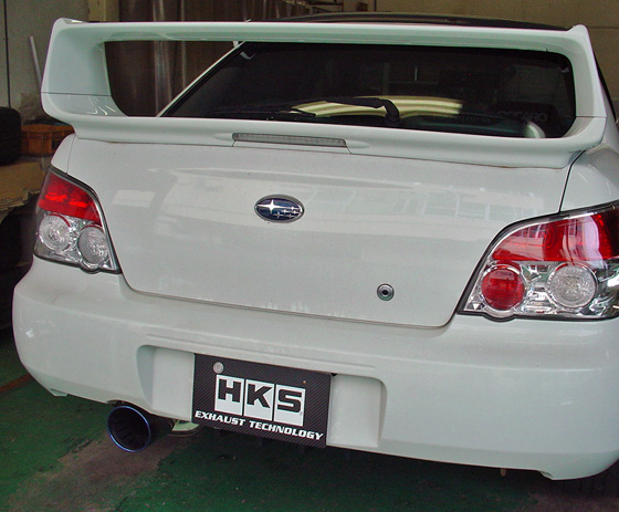 Super Turbo Muffler：インプレッサ WRX STI