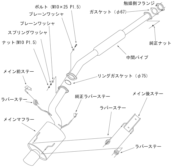 Super Turbo Muffler：ランサーエボリューションVIII