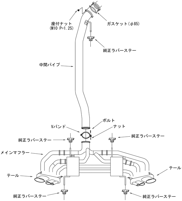 3sx Muffler：GT-R