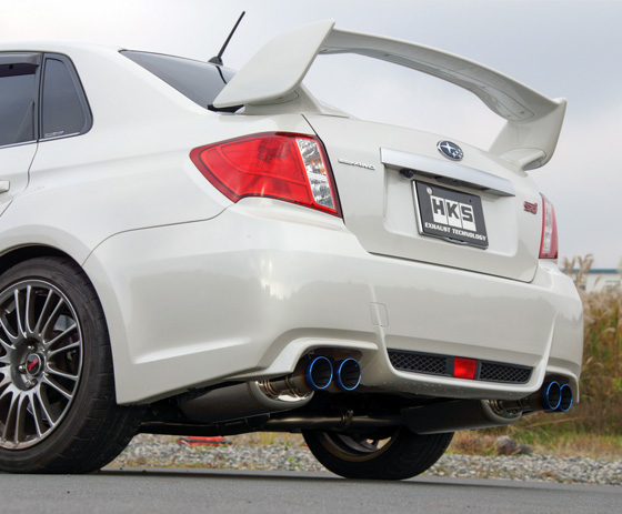 Super Turbo Muffler：インプレッサ WRX STI