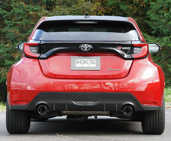 Yaris HKS Legamax Exhaust