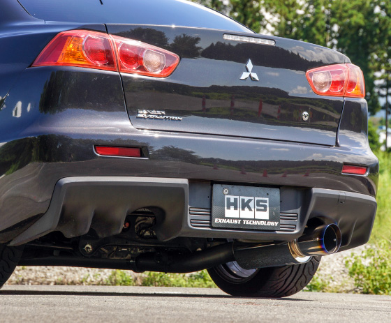 Evo X HKS HiPower Exhaust