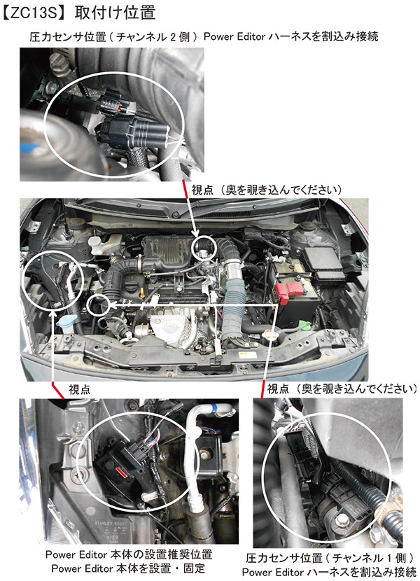 パワーエディター車種別キット：スイフト