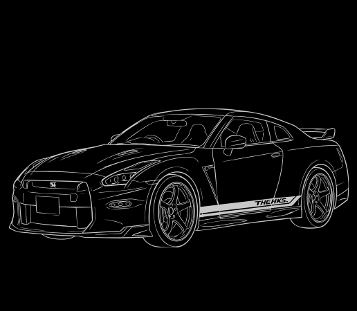 THE HKS R35 GT-R